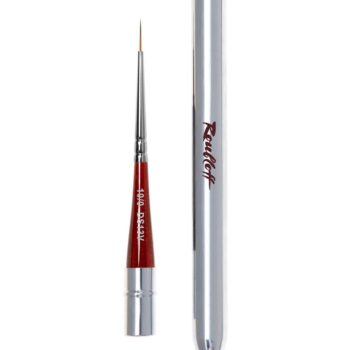 Πινέλο για σχέδια Roubloff DS13V 10/0 με μεταλλικό καπάκι - frezes-manipedi.com