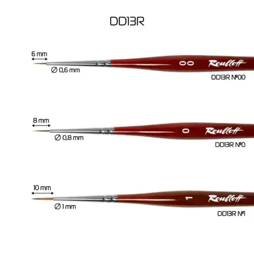 Πινέλο Roubloff DD13R - frezes-manipedi.com